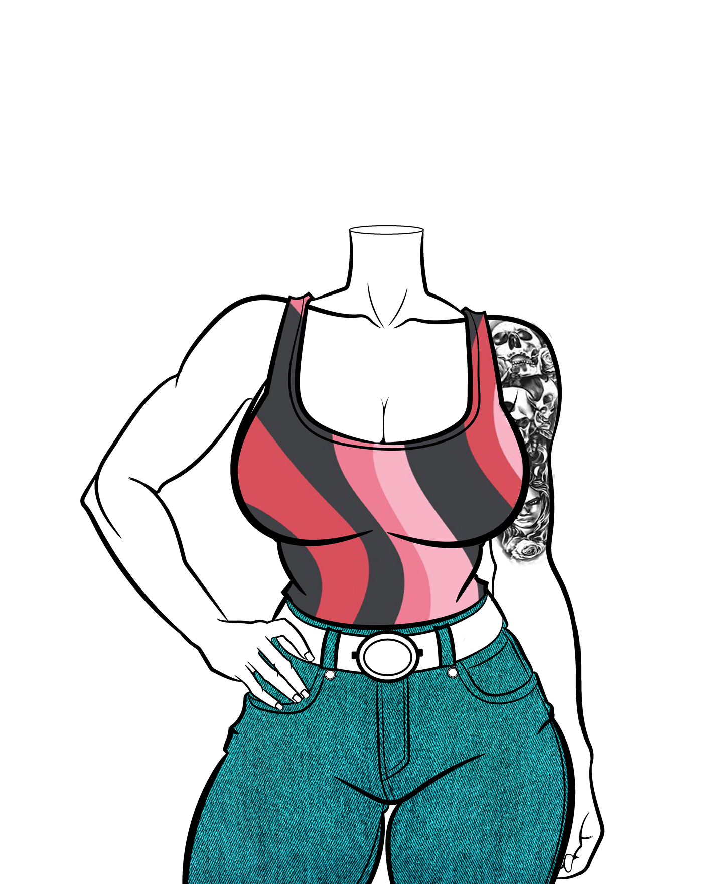 Episode 4 - Android 18 - Dragon Ball Z Vector Art Template | Adobe Illustrator Download