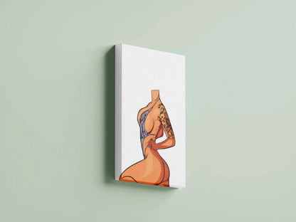 Digital illustration of Model 3 Baked Art on canvas, showcasing intricate details for creative projects.