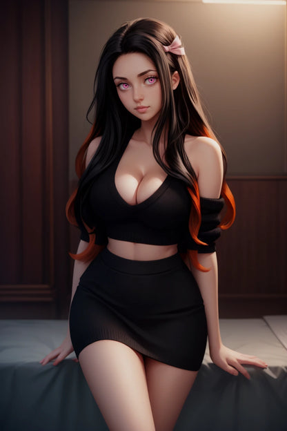 LoRA: DABNezukoHamada - Professional Hyper-Realistic Awakened Blossom